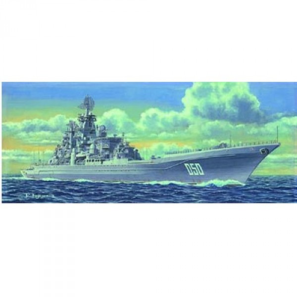 Maquette bateau : Croiseur de bataille USSR Frunze - Trumpeter-TR05708