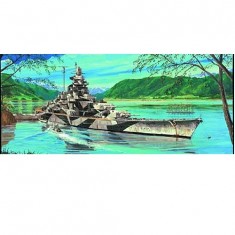 Ship model: German battleship Tirpitz 1942