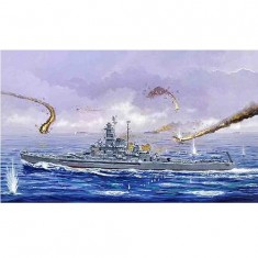 Schiffsmodell: Schlachtschiff USS BB-57 South Dakota 1945