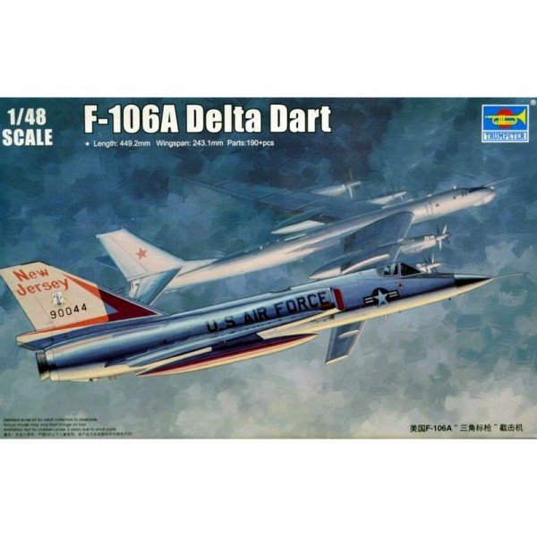 Maquette Avion Militaire : US F-106A Delta Dart - Trumpeter-TR02891