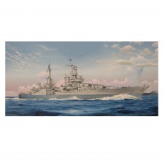 Ship model: Heavy cruiser US CA-35 USS Indianapolis 1945