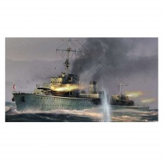 Maquette bateau : Destroyer allemand Zerstörer Z-21 1940