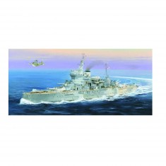 Ship model: HMS Warspite British battleship