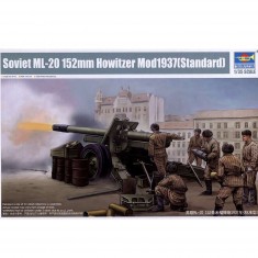 Maquette Canon Howitzer soviétique ML-20 152mm