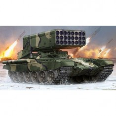 Modellpanzer: Sowjetischer TOS-1 Mehrfachraketenwerfer (24 Röhren) - 1990