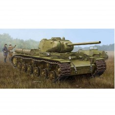 Model tank: KV-1S / 85 Soviet heavy tank 1944