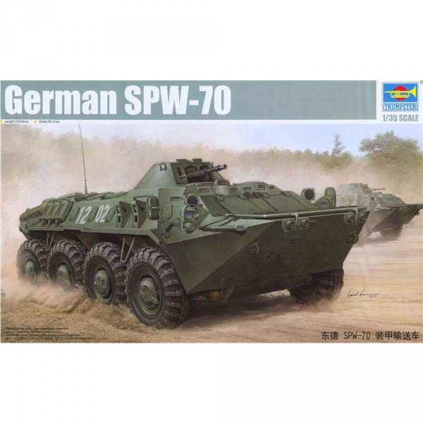 Model Tank: SPW-70 East German Army 1980 - Trumpeter-TR01592
