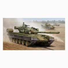 Model tank T-80B Soviet battle tank 1985