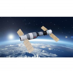 Maqueta de cohete: Nave espacial china n ° 10