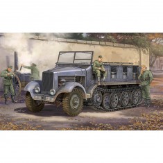 Maquette half-track Sd.Kfz.6 : Halbkettenzugmaschine Pionierausfuhrung