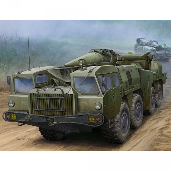 Maquette Matériel Militaire : Ensemble SS-1D Scud-C Soviétique - Trumpeter-TR01019