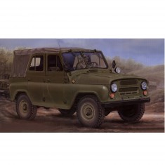 Maquette Véhicule militaire : UAZ-469 Véhicule tout terrain soviétique