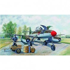 Flugzeugmodell: Messerschmitt Me 262 A-1a (transparente Ausgabe)