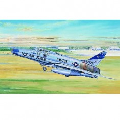 Maqueta de avión: norteamericano F-100D Super Sabre