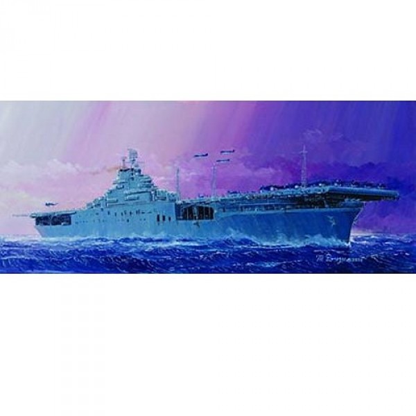 Maquette bateau : Porte-avions USS CV-9 Essex - Trumpeter-TR05728OLD
