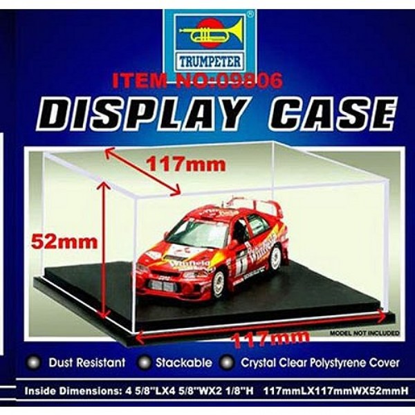 Showcase display for model: Plastic 117 x 117 x 52 mm - Trumpeter-TR09806