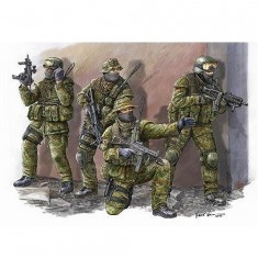 Figuras militares: tropas alemanas KSK Commandos: Afganistán 2009 