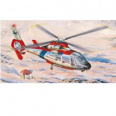 Maqueta de helicóptero: Sud aviation SA365N: Dauphin 2 con decoración de Francia