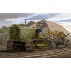Soviet 1941 ChTZ S-65 artillery tractor model