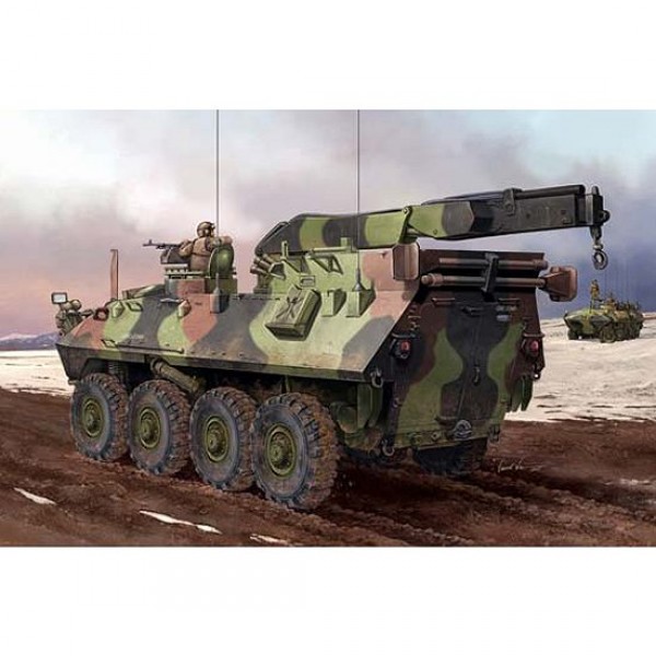 USMC LAV-R Light Armored Vehicle Recovery model kit - Trumpeter-TR00370