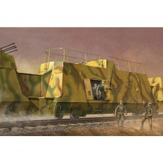 Maqueta de vagón blindado alemán: Transporte de tropas: Kommandowagen
