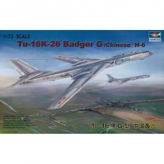 Maqueta de avión: Tupolev Tu-16K 26 Badger 