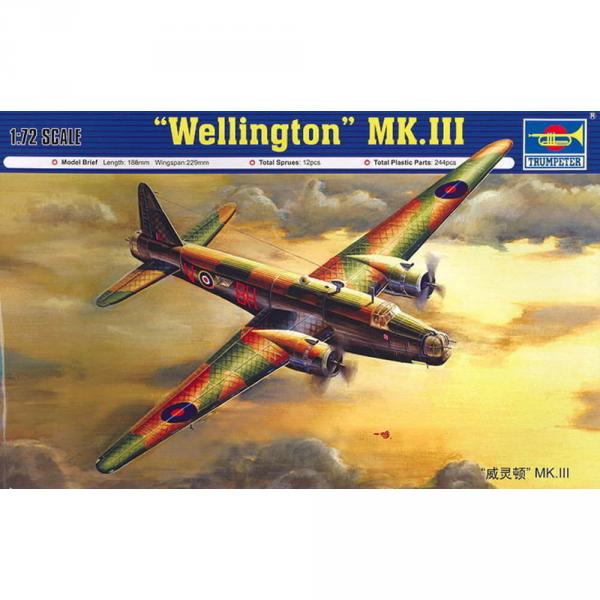Maquette avion : Wellington Mk.3  - Trumpeter-TR01627