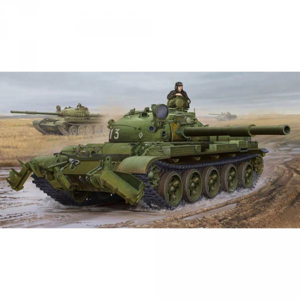 Russian T-62 Mod.1975-KMT-6 Mine Plow... - 1:35e - Trumpeter - Trumpeter-TR01550