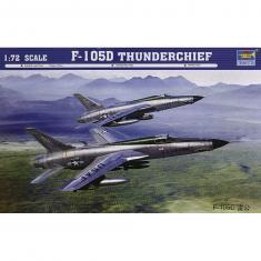 Aircraft model: F-105D `` Thunderchief '' 