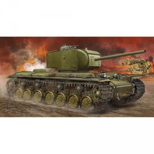Maquette char :  Char russe KV-220 Russian Tiger  - Trumpeter-TR05553