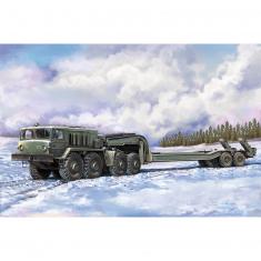 LKW-Modell: Zwischentyp MAZ-537G mit Sattelauflieger MAZ/ChMZAP 5247G