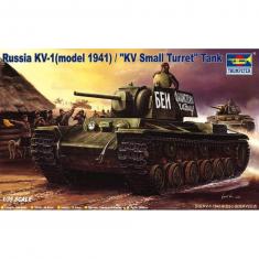 Maquette char : Char Russe KV-1 (1941) KV Small Turret