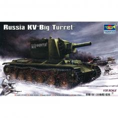 Russischer KV ''Big Turret'' - 1:35e - Trumpeter