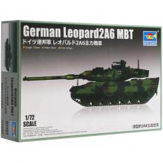 Tank model: German Leopard 2A6 MBT