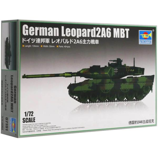 Maquette char : Leopard 2A6 MBT - Trumpeter-7191