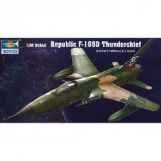 Maqueta de avión: Republic F-105 D Thunderchief 