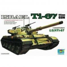 Israelischer Panzer Ti-67 - 1:35e - Trumpeter