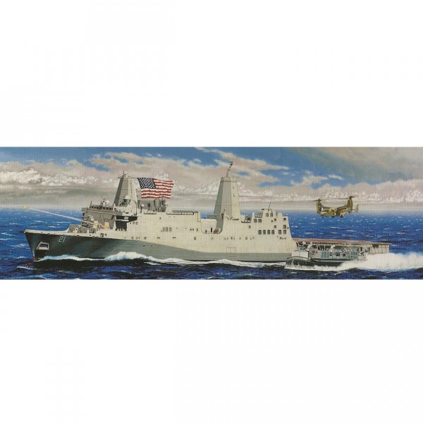 Maquette bateau : USS New York (LPD-21) - 2015 - Trumpeter-TR64007