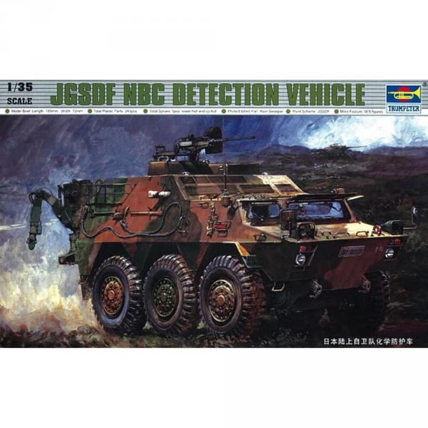 Maquette véhicule militaire : Véhicule de détection JGSDF NBC  - Trumpeter-TR00330