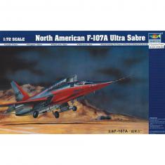 North American F-107 A Ultra Sabre - 1:72e - Trumpeter