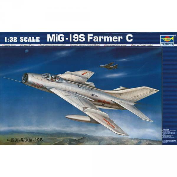 Maquette avion : MiG-19 S Farmer C  - Trumpeter-TR02207