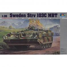 Model tank: Swedish tank Strv 103C 