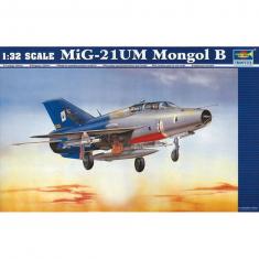 Flugzeugmodell: MiG-21 UM Test