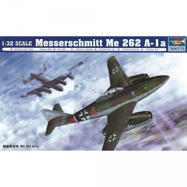 Maquette avion : Messerschmitt Me 262 A-1a  - Trumpeter-TR02235