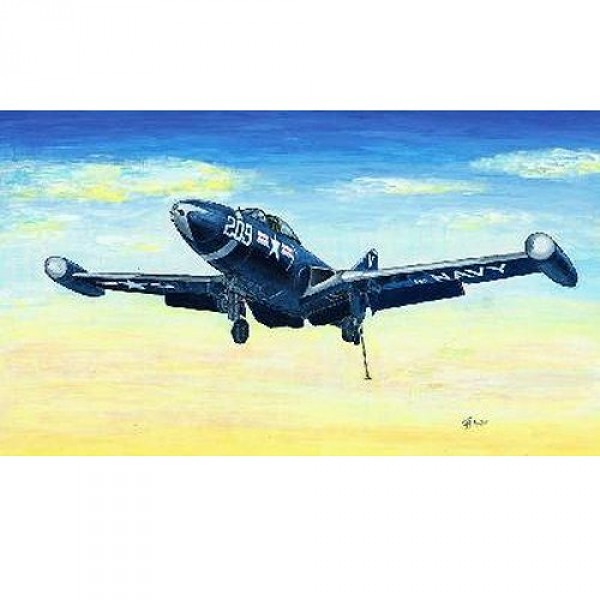 Aircraft model: Grumann F9F-2 Panther US Navy - Trumpeter-TR02832