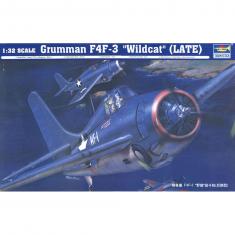 Flugzeugmodell: Grumman F4F-3 ''Wildcat'' (spät) 