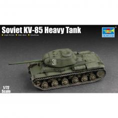 Maquette char : Soviet KV-85 Heavy Tank 