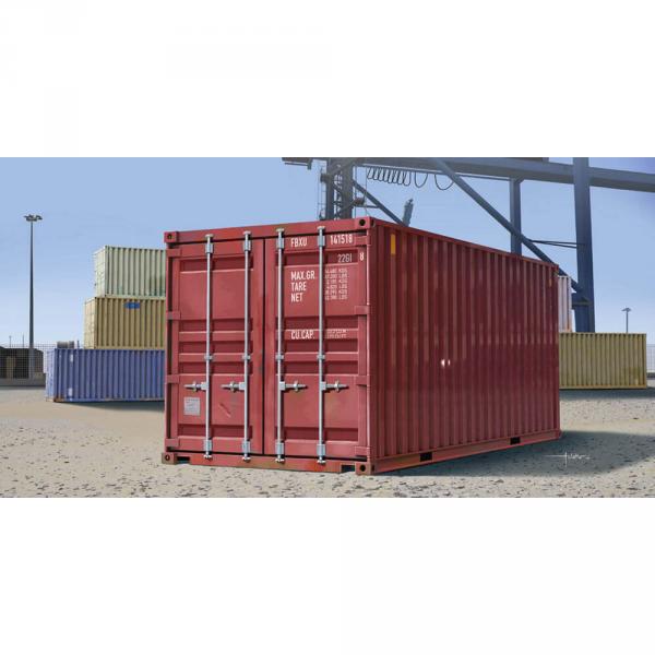 20ft Container - 1:35e - Trumpeter - Trumpeter-TR01029