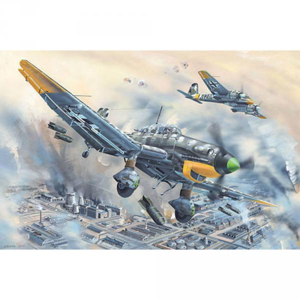 Maquette avion : Junkers Ju-87D-5 Stuka  - Trumpeter-TR02424