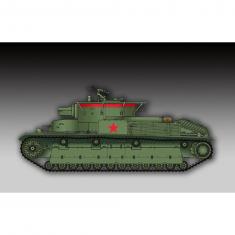Maqueta de tanque: Tanque medio soviético T-28 (soldado) 